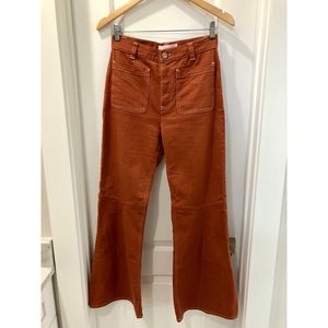See By Chloe Burnt Sienna Bell Bottoms
